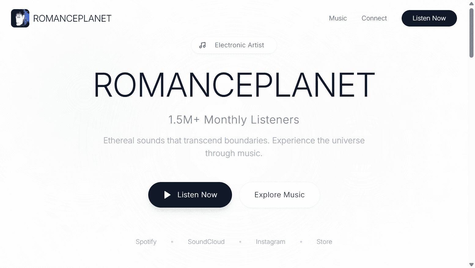 RomancePlanet website screenshot