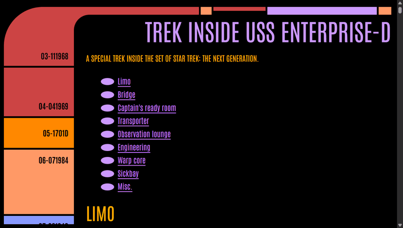 Trek Inside website screenshot
